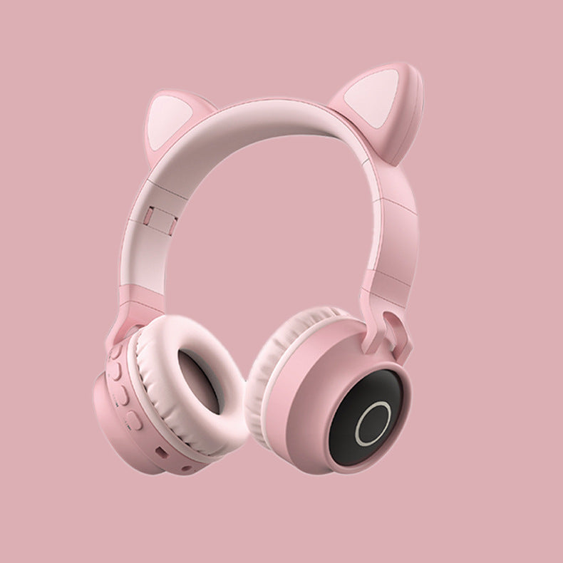 Cat Ear LED Bluetooth Headphones