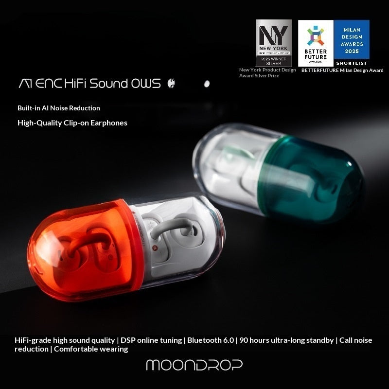 Wireless Sport Earbuds in vibrant colors with AI noise reduction and high-quality sound for ultimate comfort and performance.