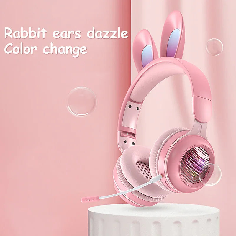 Rabbit Ear LED Headphones